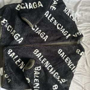 Reverseable balenciaga jacket